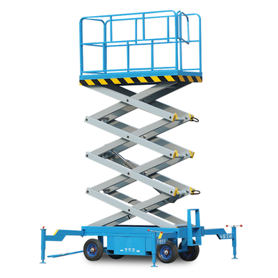 【临汾工厂定制SJY移动式升降机 辅助行走电瓶液压式登高作业车图片】临汾工厂定制SJY移动式升降机 辅助行走电瓶液压式登高作业车 - 济阳区云锋机械设备销售中心