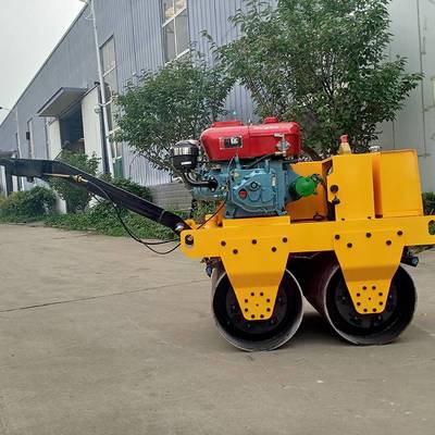 小型公路绿化带压实碾 久恒双钢轮沟槽压土机 江苏沥青路面洒水压路机